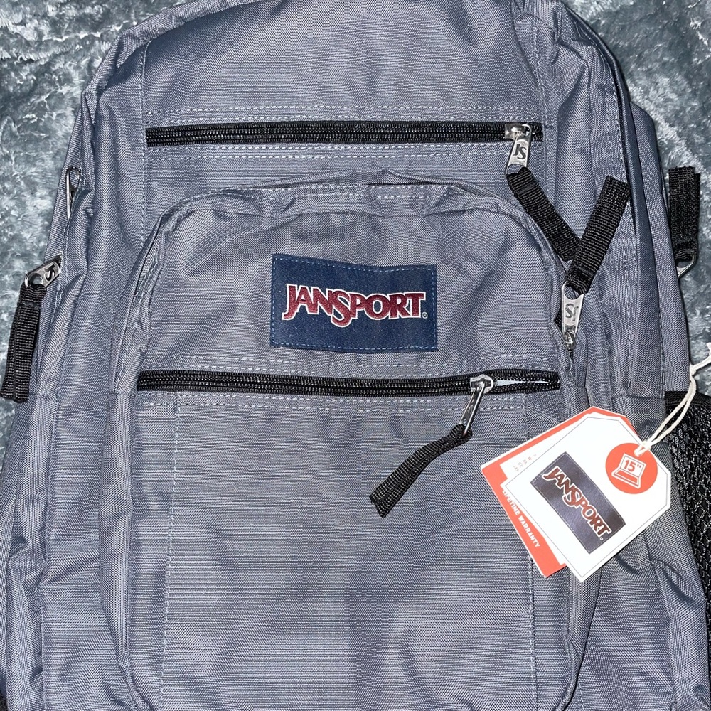 Jansport Big Student Deep Gray Backpack
